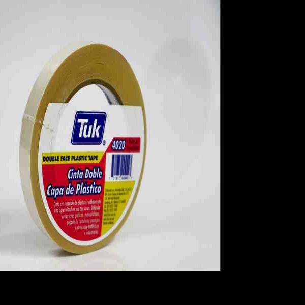 CINTA ADH. DOBLE CAPA PLAST. 18X50M. TUK 4020 C.48